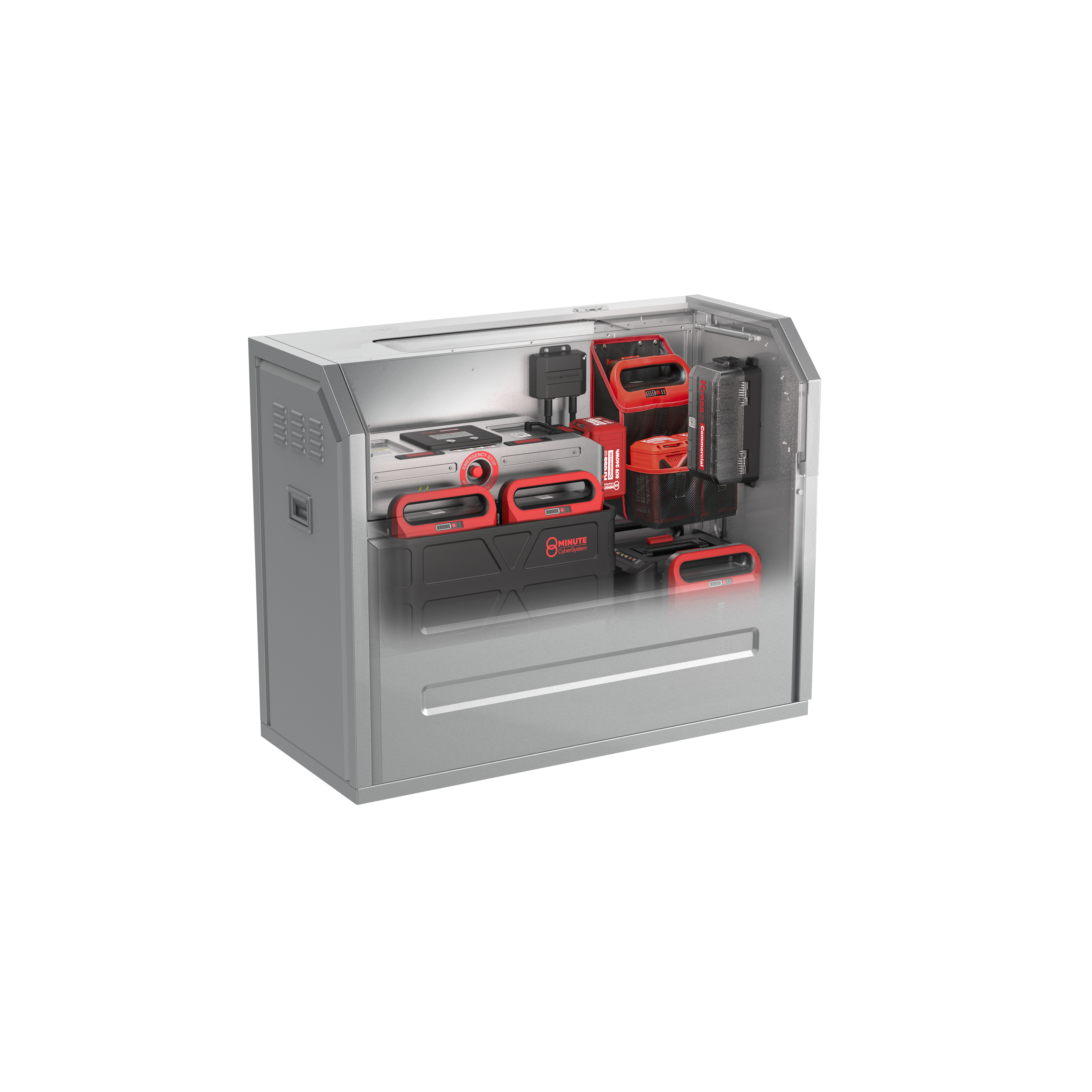 Carcasa protectora con almohadilla térmica para CyberTank